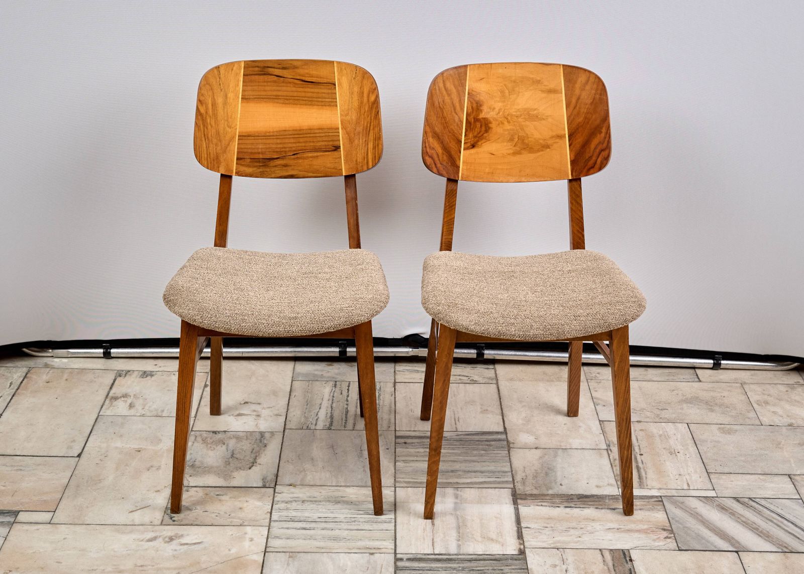 Set Of Two Vintage Bilea Chairs, 1970s, Romania photo furniture