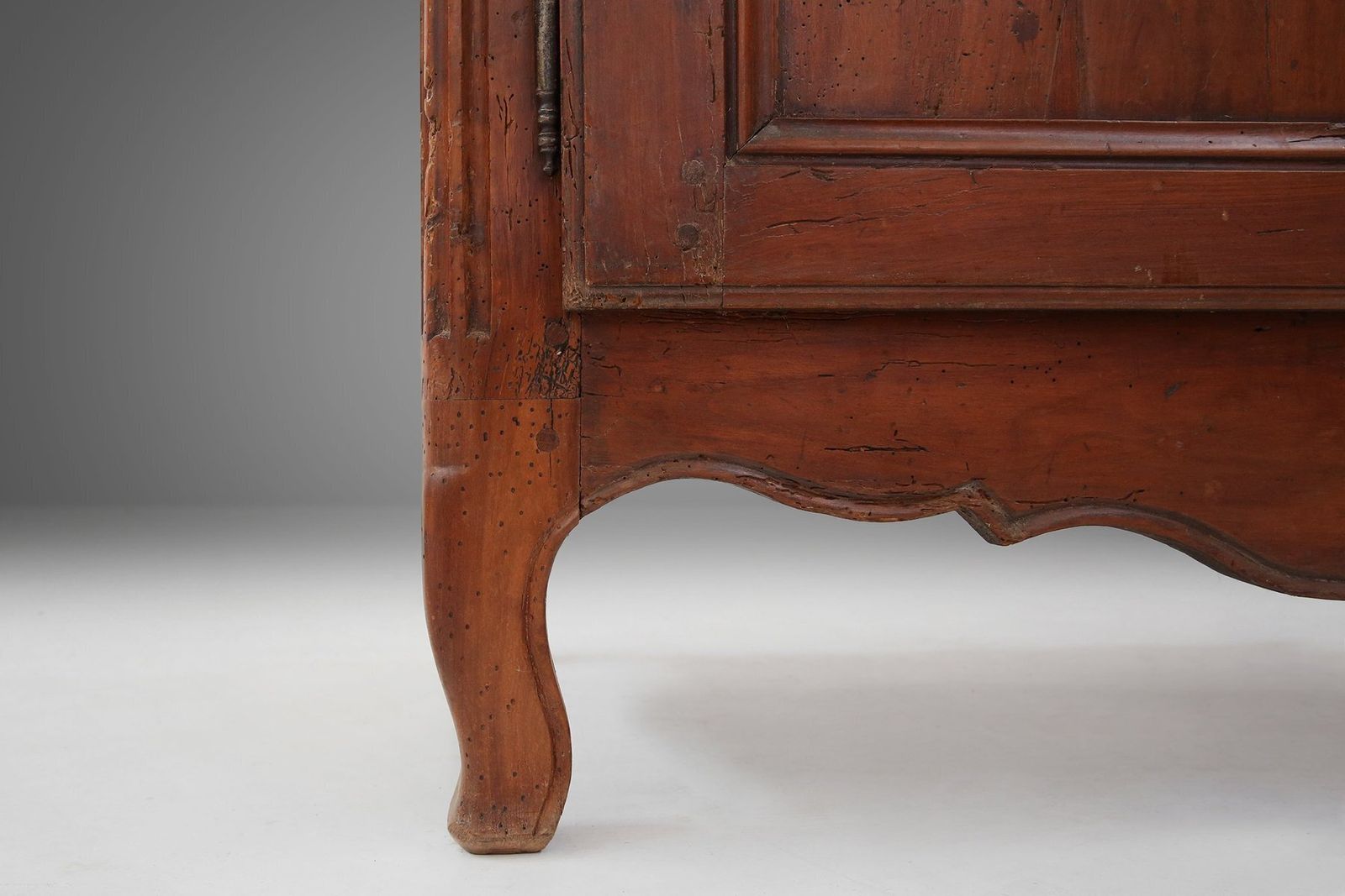 19th Century French Provincial Cabinet, 1820s photo vintage