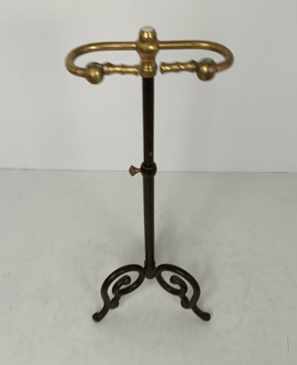 Victorian Antique Adjustable Gentleman's Vallet Hat Stand Coat Rack Extremely Ra photo furniture