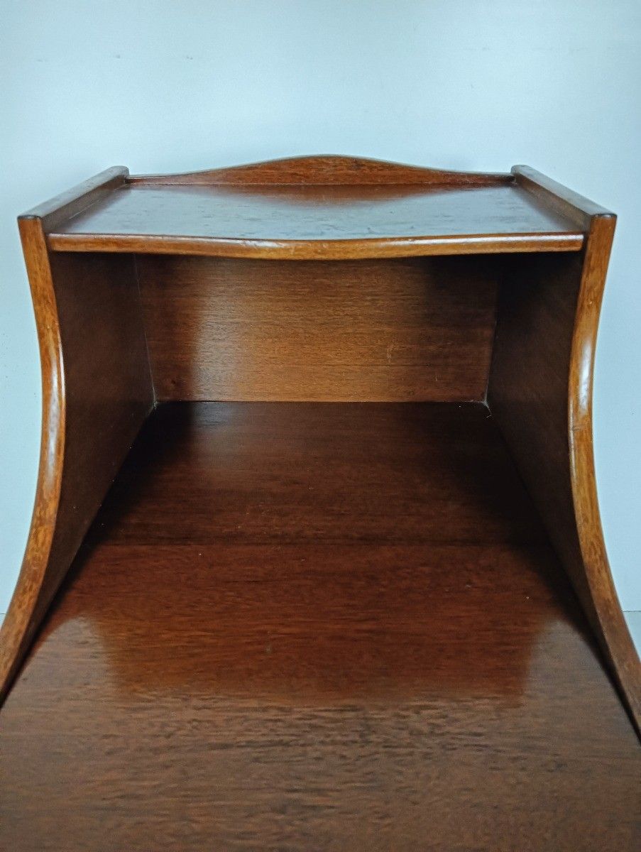 Vintage Long Wooden Nightstand End Table Bedroom Cabinet Very Special photo Furniture