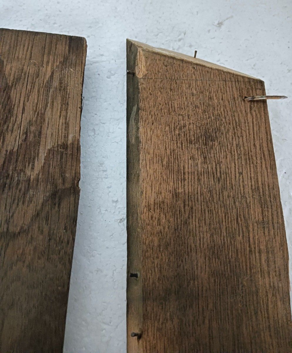Pair  Trims Corbels Pediments Boards Carved Wood Reclaimed Antique Salvaged Arch photo furniture