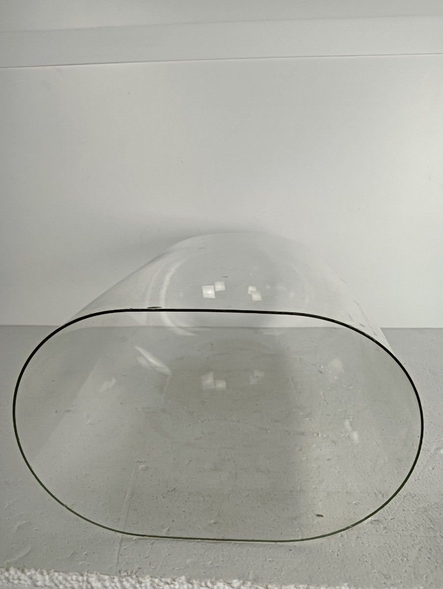 photo vintage Oval Antique 1800s Victorian French Bridal Wedding Glass Dome Gold Ormulu Gilt B