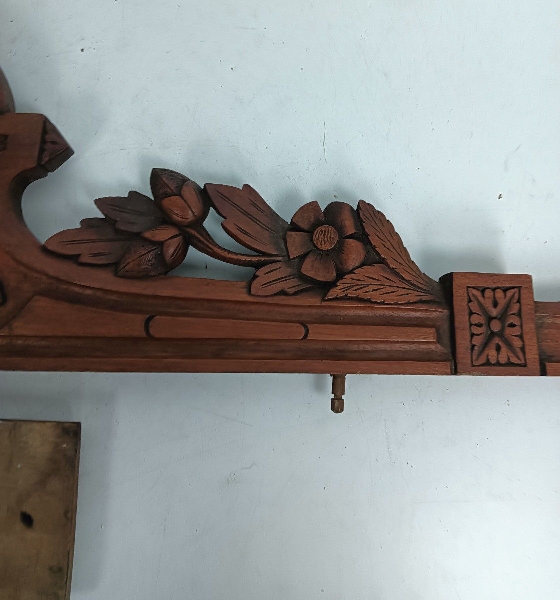 Xl Antique Wooden Hand Carved Ornate Corbels Pediments Finials Brackets photo for sale