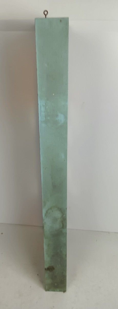 Xl Large Art Deco Antique Leaded Glass Framed Wood Geometric photo vintage