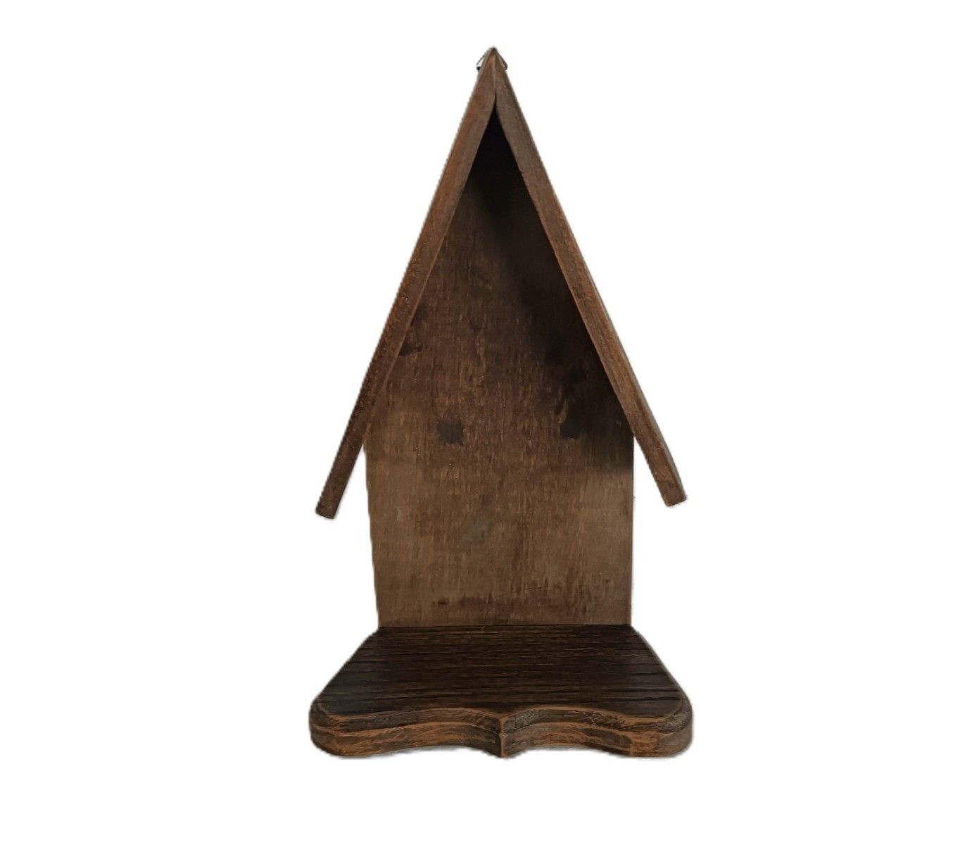 Chapel Niche For Statue,  Vintage Wood Carved Wood Standing Hanging  Small
