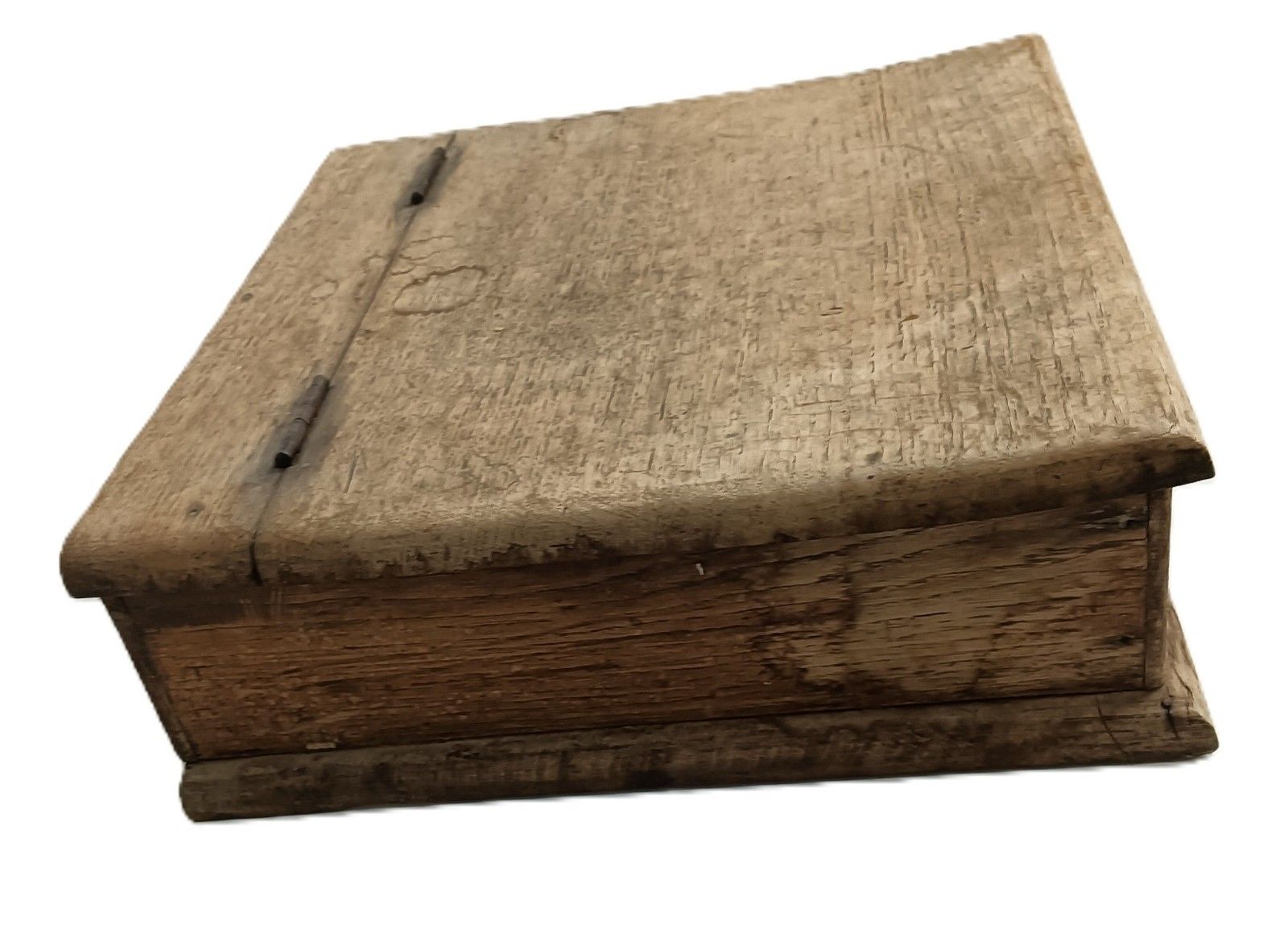 Small Antique  Wood Table Desk Document Box Writing Slope Clercks Desk photo Furniture