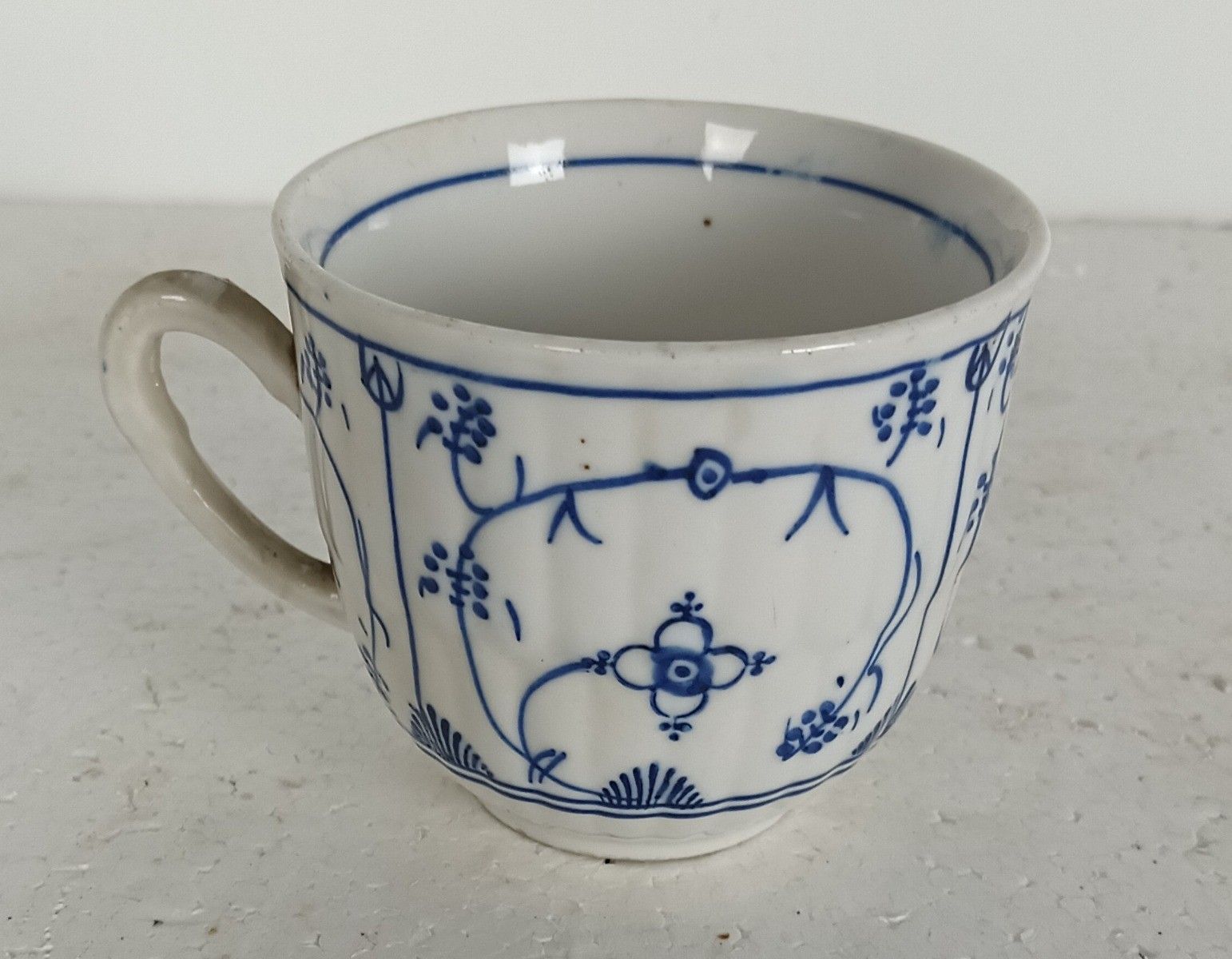 photo buy Set Of 8  Cups And Saucers Antique Marked Boch Copenhague, Kopenhagen 16 Pieces