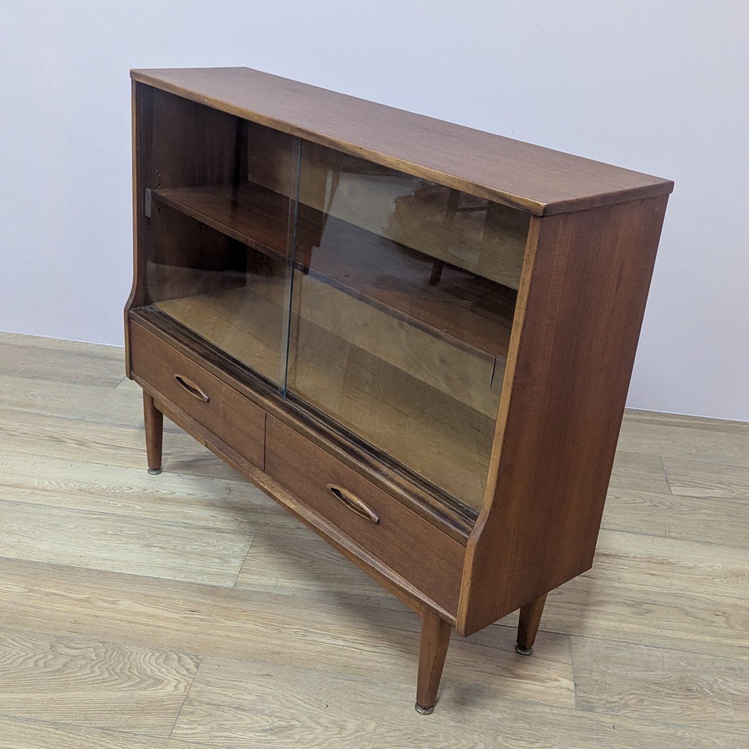 Mid Century 1960s Jentique Glazed Cabinet photo Furniture