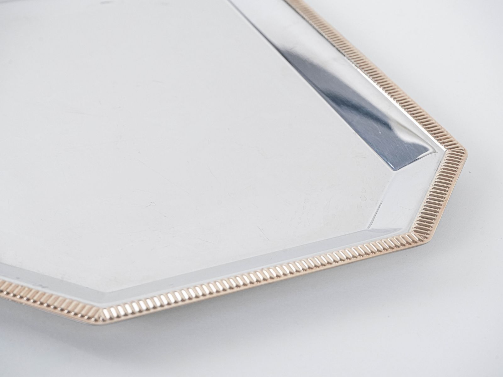 Stainless Steel Tray, Italian Design, 1970s, Made In Italy photo 279.0