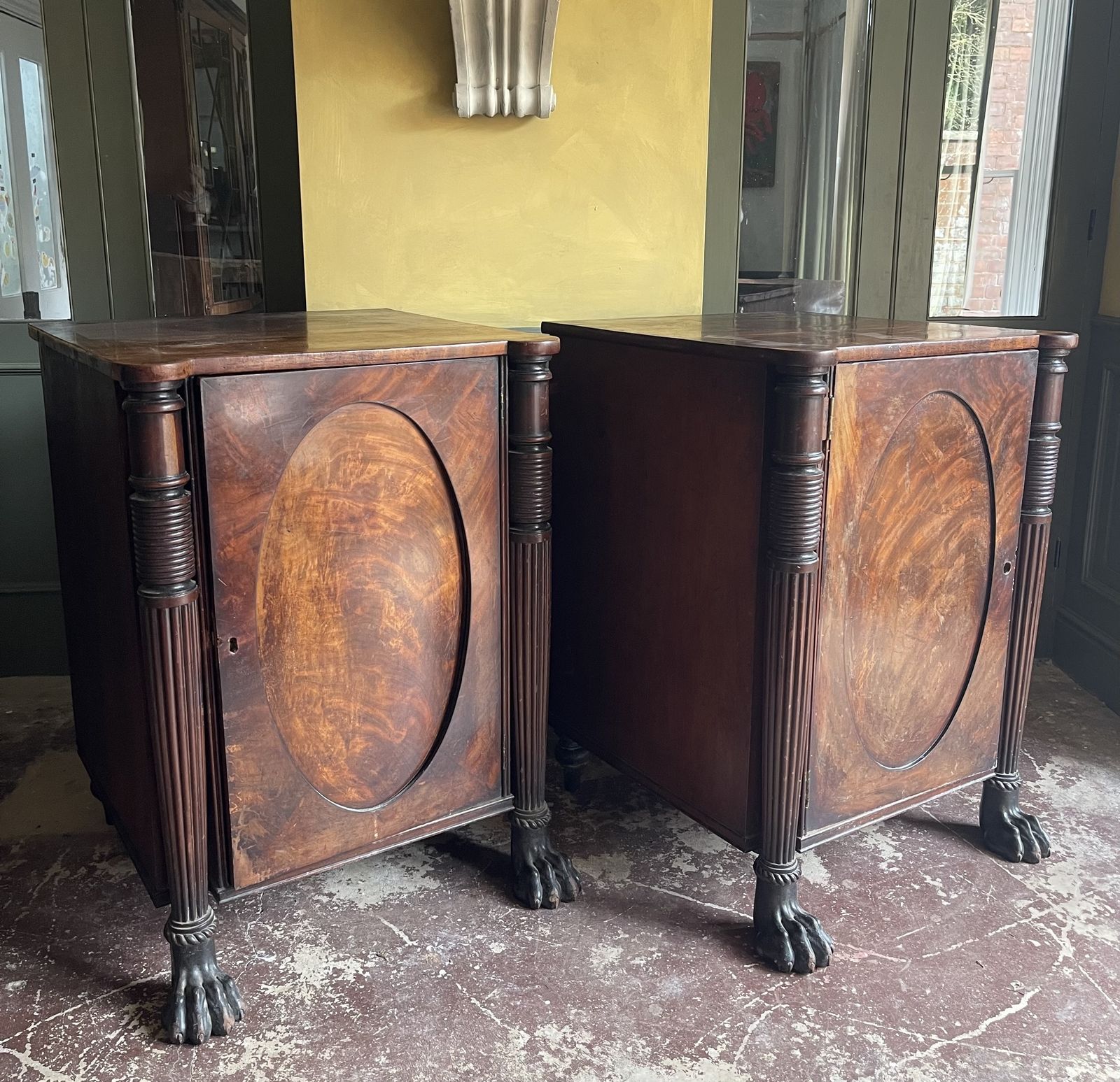 A Pair Of 19th Century Pedestal Cupboards photo buy