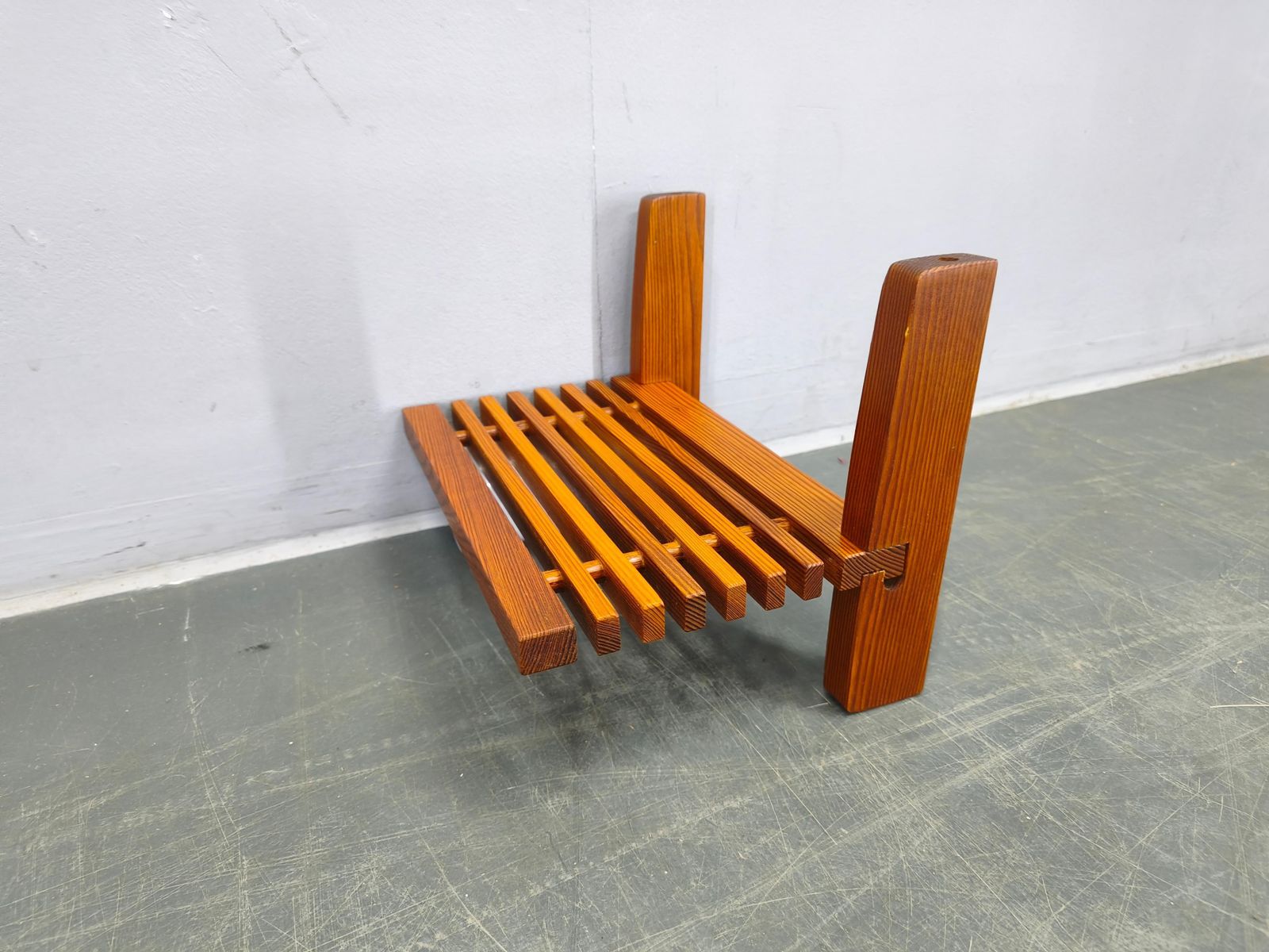 photo vinterior Czechoslovak Mid Century Plant Stand And Shelf Set, 1970s