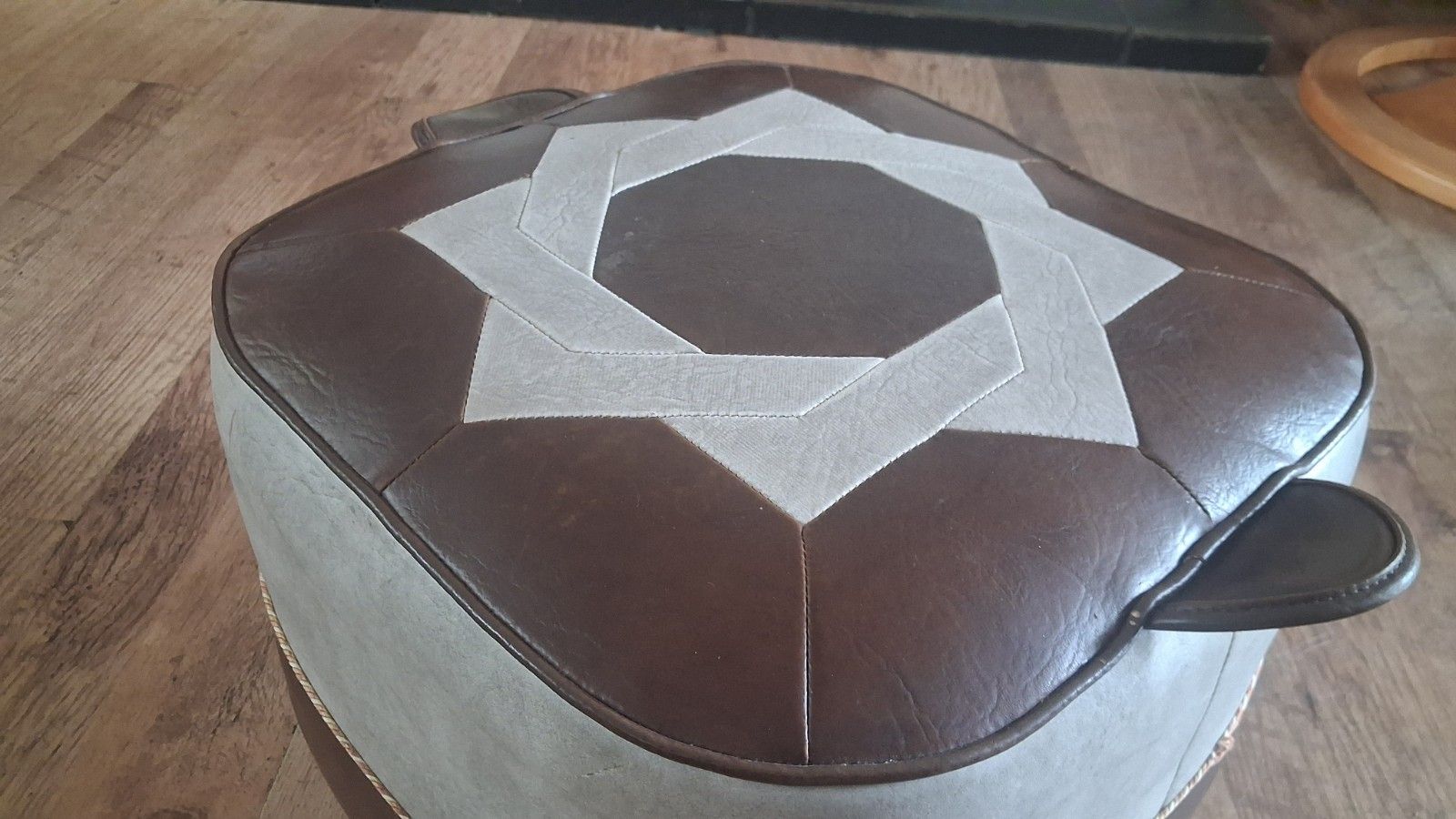 Original 1960's Sherbourne Pouffe Footstool In Very Good Condition photo furniture