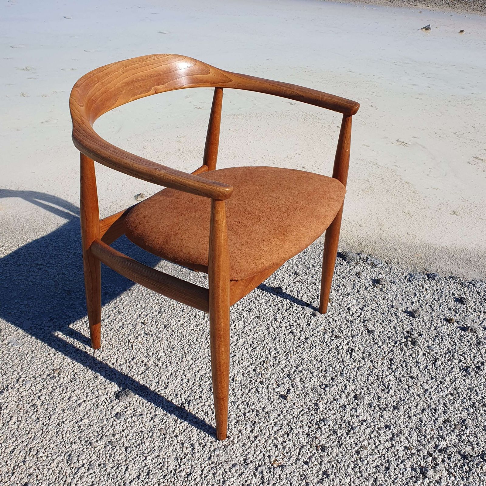 A Superb Side Chair Designed By Arne Wahl Iversen For Niels Elersen, Denmark 1959.