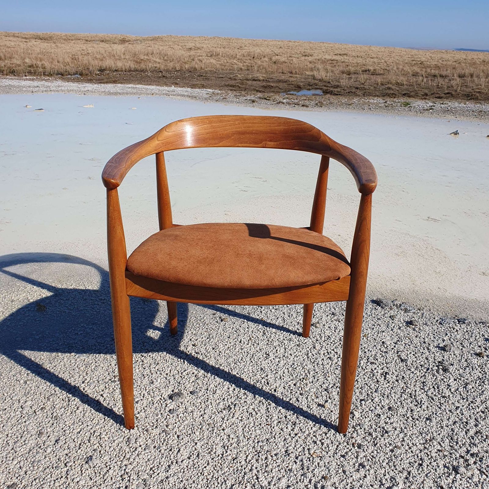 A Superb Side Chair Designed By Arne Wahl Iversen For Niels Elersen, Denmark 1959. photo furniture