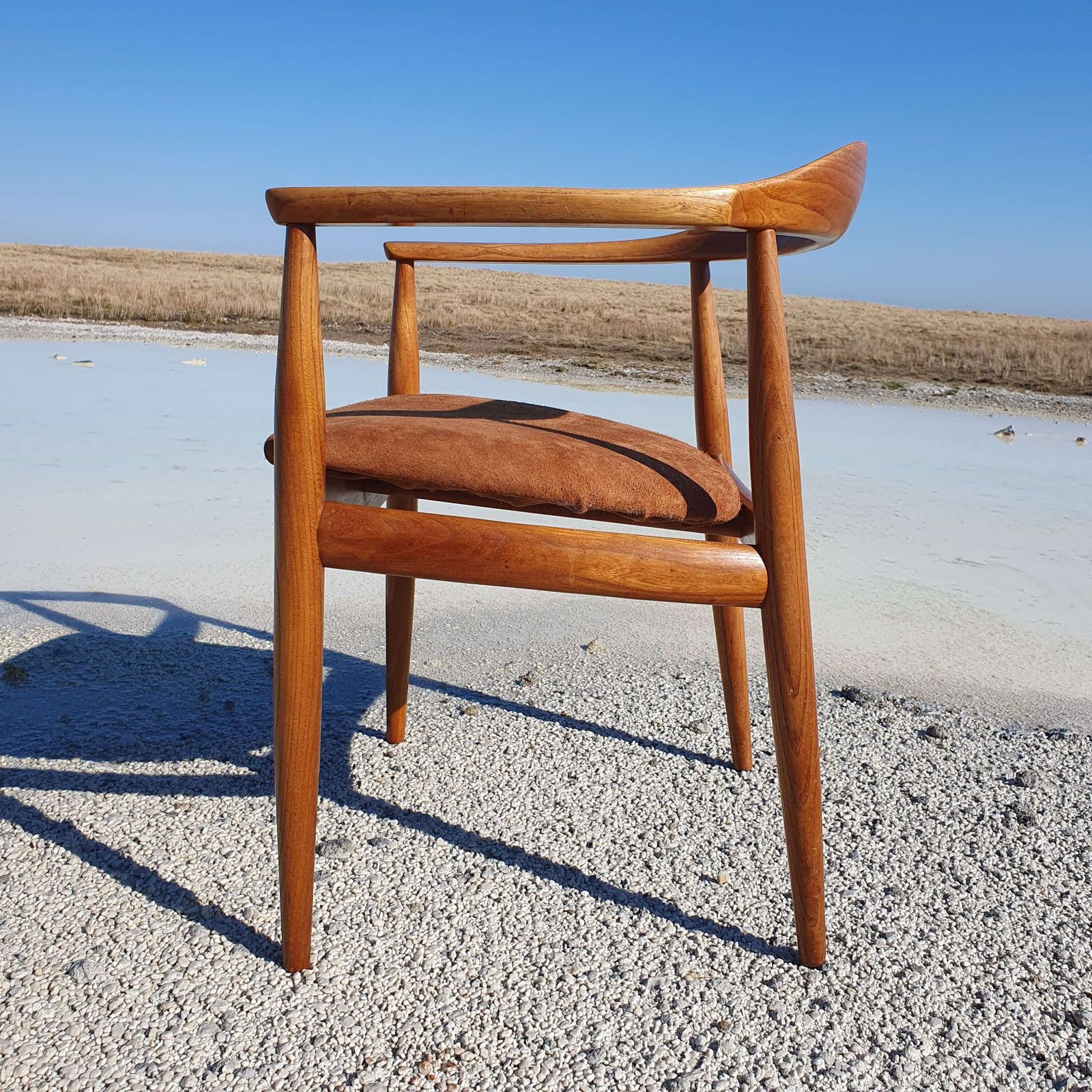 A Superb Side Chair Designed By Arne Wahl Iversen For Niels Elersen, Denmark 1959. photo Furniture