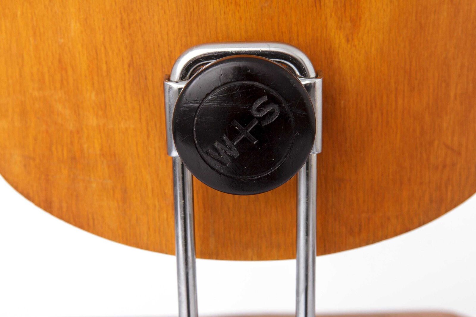 Egon Eiermann Swivel Chair For Wilde & Spieth, Bauhaus Desk Chair 1950s, German Industrial Beech Chair photo vinterior