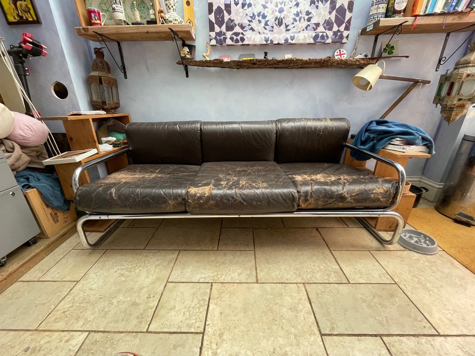 Mid Century T3 Three Seater Designed B Rodney Kinsman For Omk From Late 1960's photo furniture