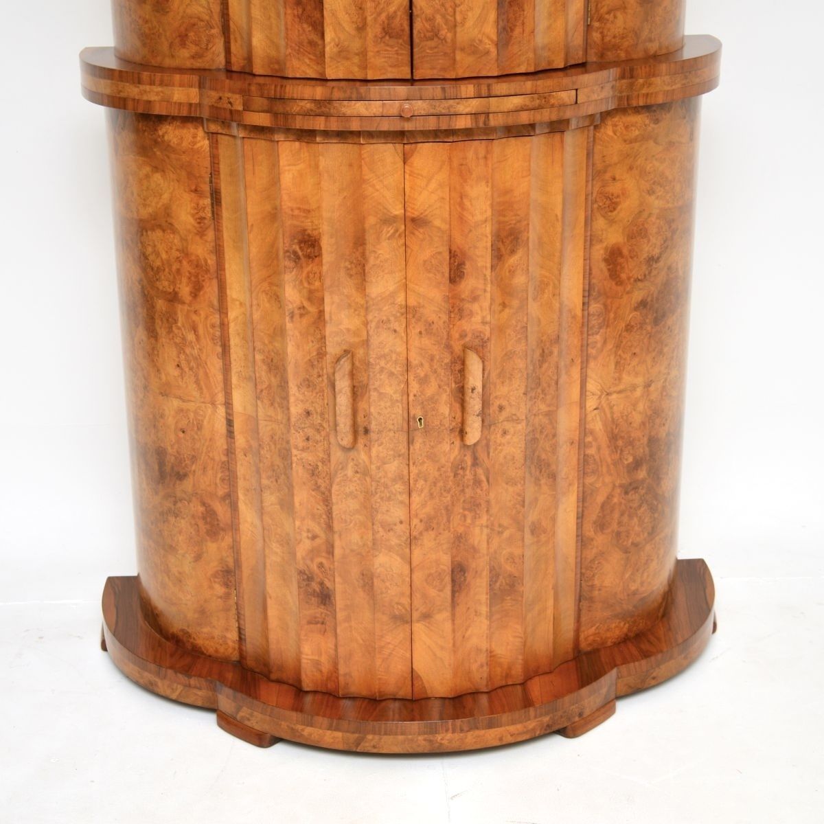 Art Deco Burr Walnut Cocktail Cabinet By Epstein photo 6435.0