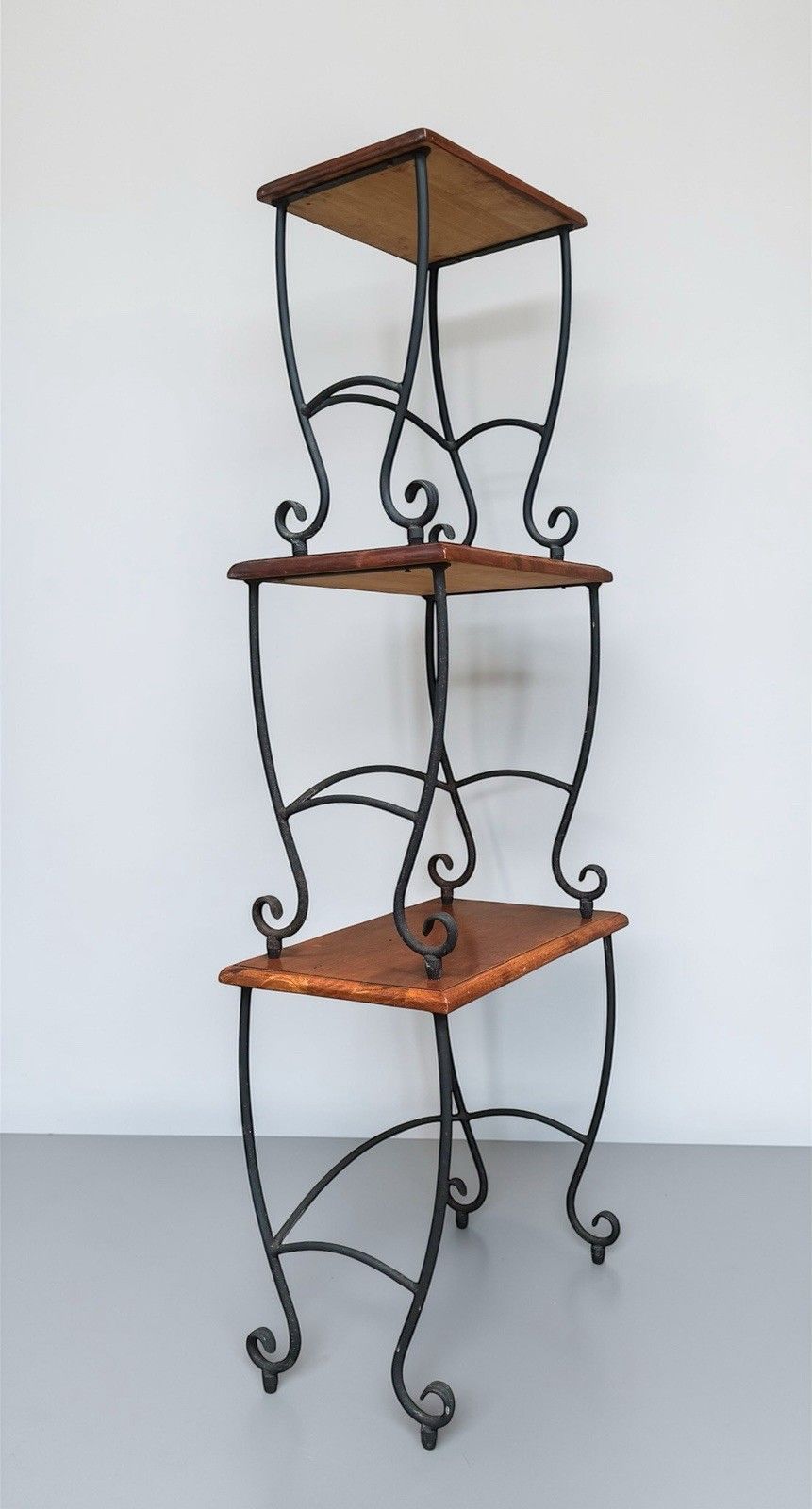 photo furniture Vintage Habitat Teak And Iron Nest Of Tables Retro C1960s Very Decorative