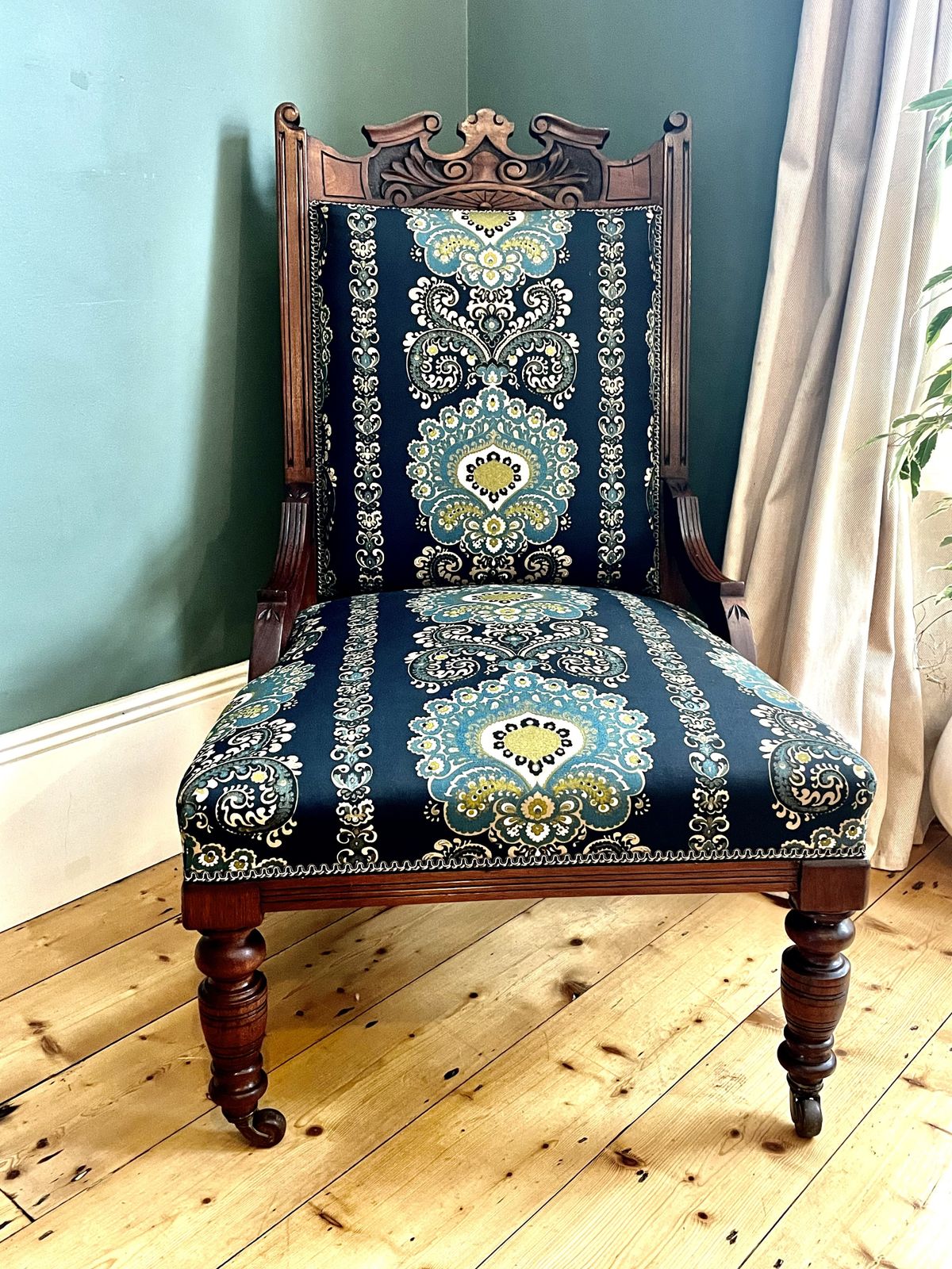 Victorian Chair, 19th Century, Mahogany