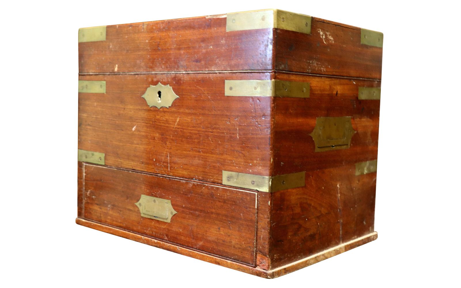 Early 19th Century Mahogany Apothecary Travelling Case With Bottles & Drawer, Circa 1820 photo 529.0