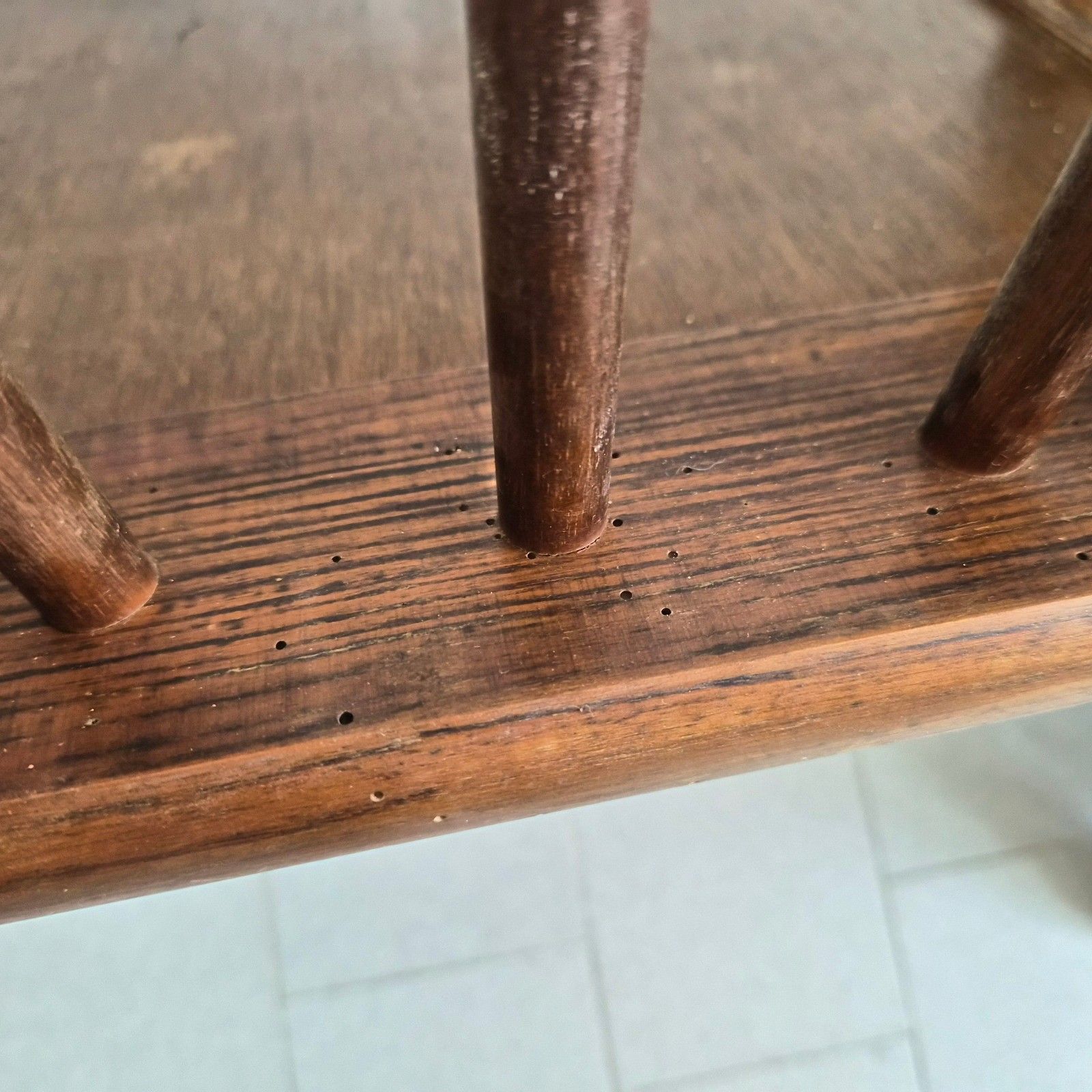 photo for sale Pair Of Vintage 1970 Brutalist Oak Reel Armchairs 70s 1970s