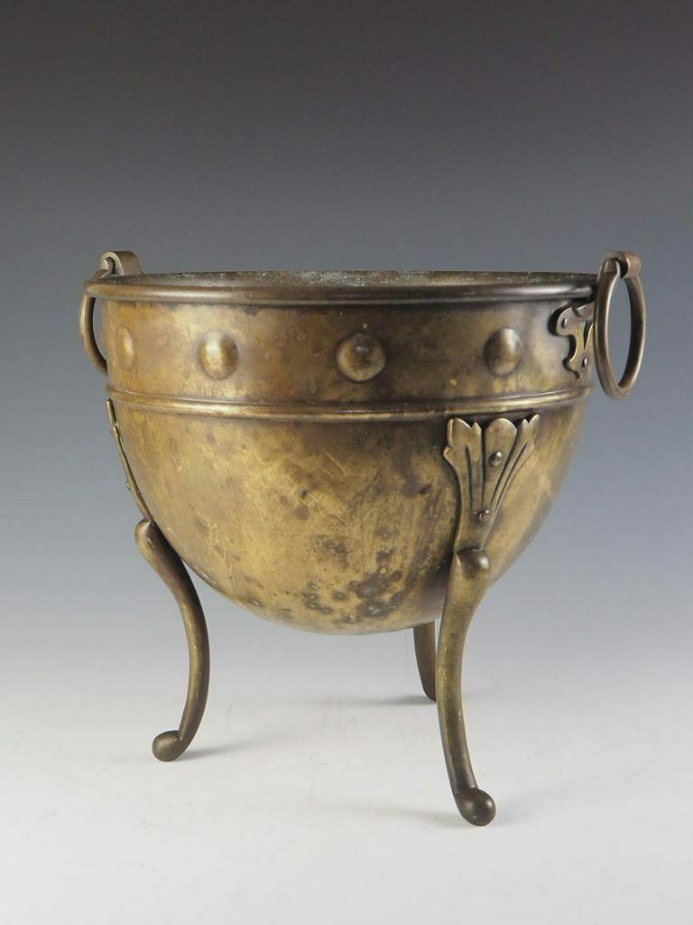 Brass Arts And Crafts Jardiniere By Henry Loveridge