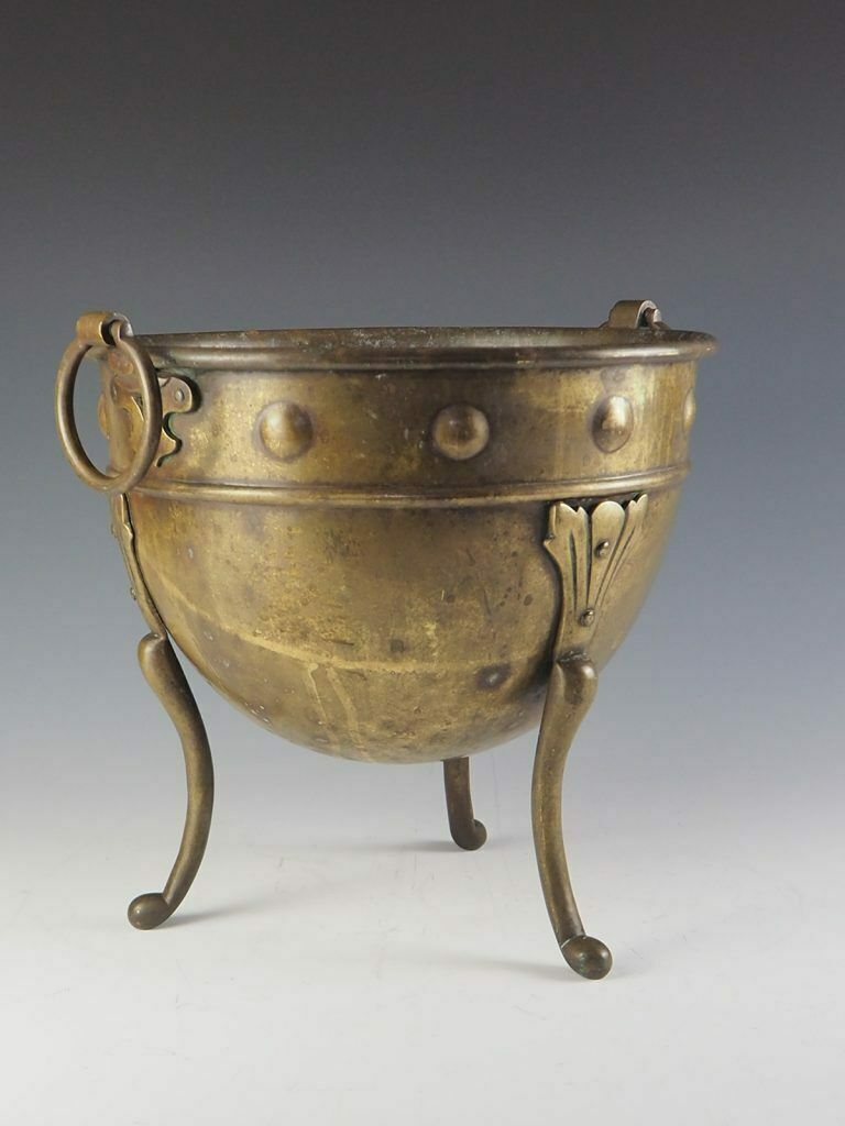 Brass Arts And Crafts Jardiniere By Henry Loveridge photo 495.0