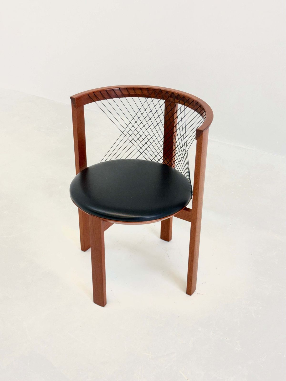 Set Of Tranekær String Chairs By Niels Jørgen Haugesen photo for sale