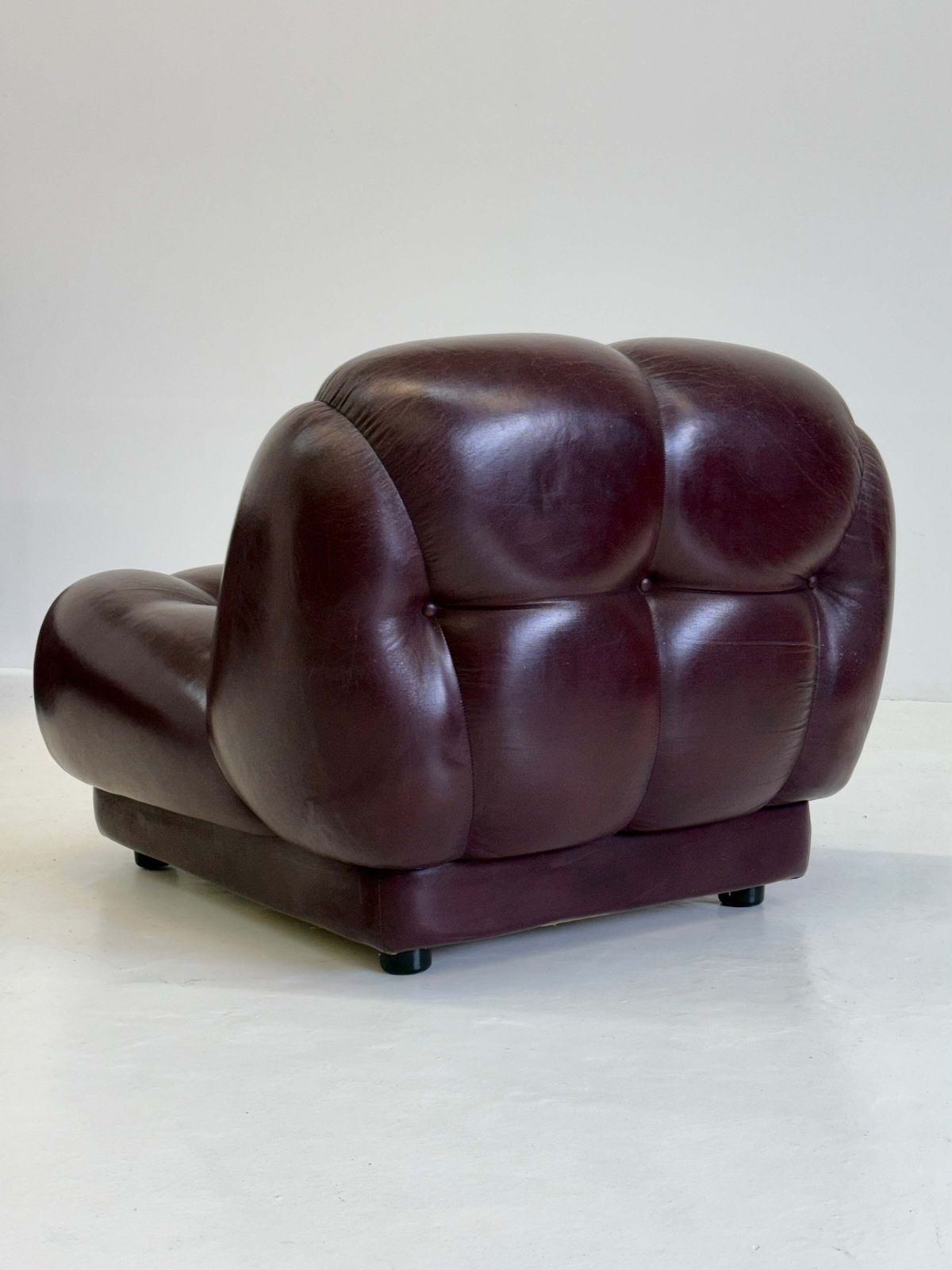 Dark Brown Nuvolone Modular Lounge Sofa By Rino Maturi For Mimo Padova photo buy