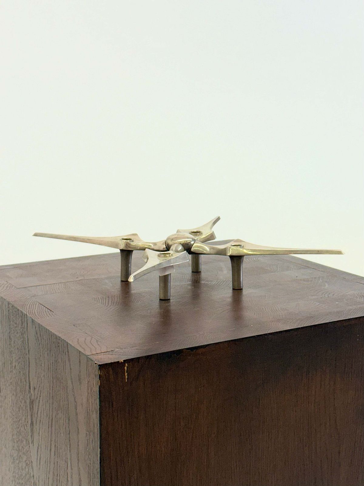 Nagel Star Shaped Candlestick By Fritz Nagel And Caesar Stoffi