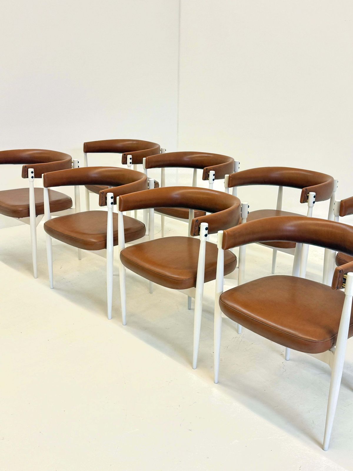 Vintage Eettafel Stoelen Van A. Dal Vera E Figli & Door Flam Sansoni photo vinterior