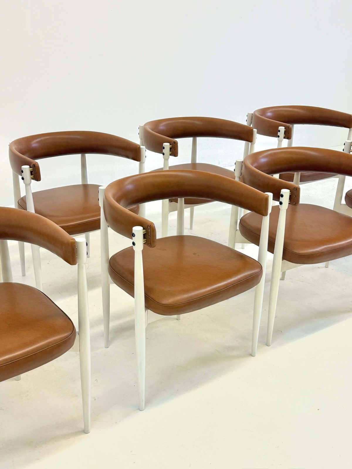 Vintage Eettafel Stoelen Van A. Dal Vera E Figli & Door Flam Sansoni photo buy
