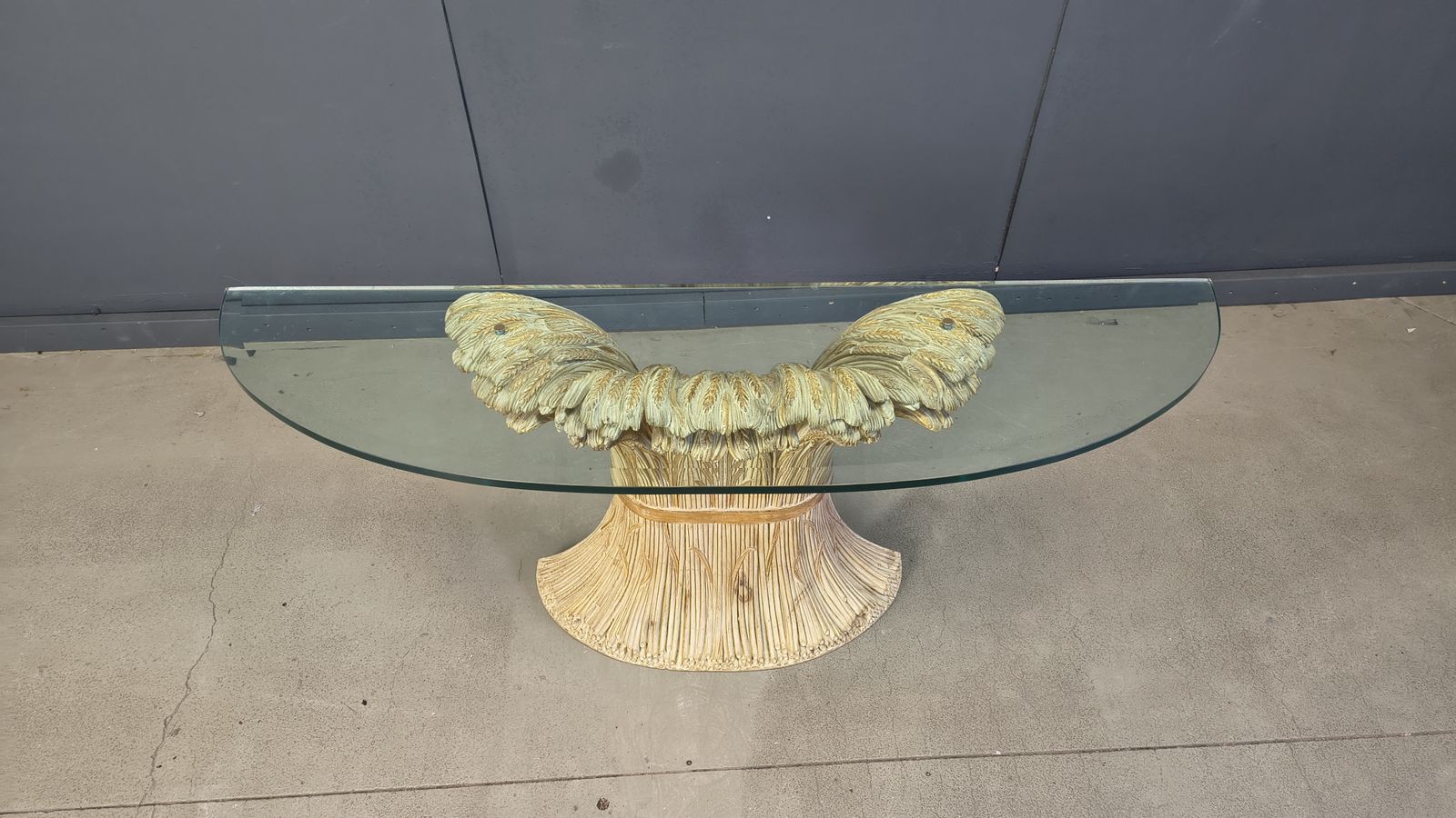 Sheaf Of Wheat Console By Franco Chelini, 1970s photo furniture