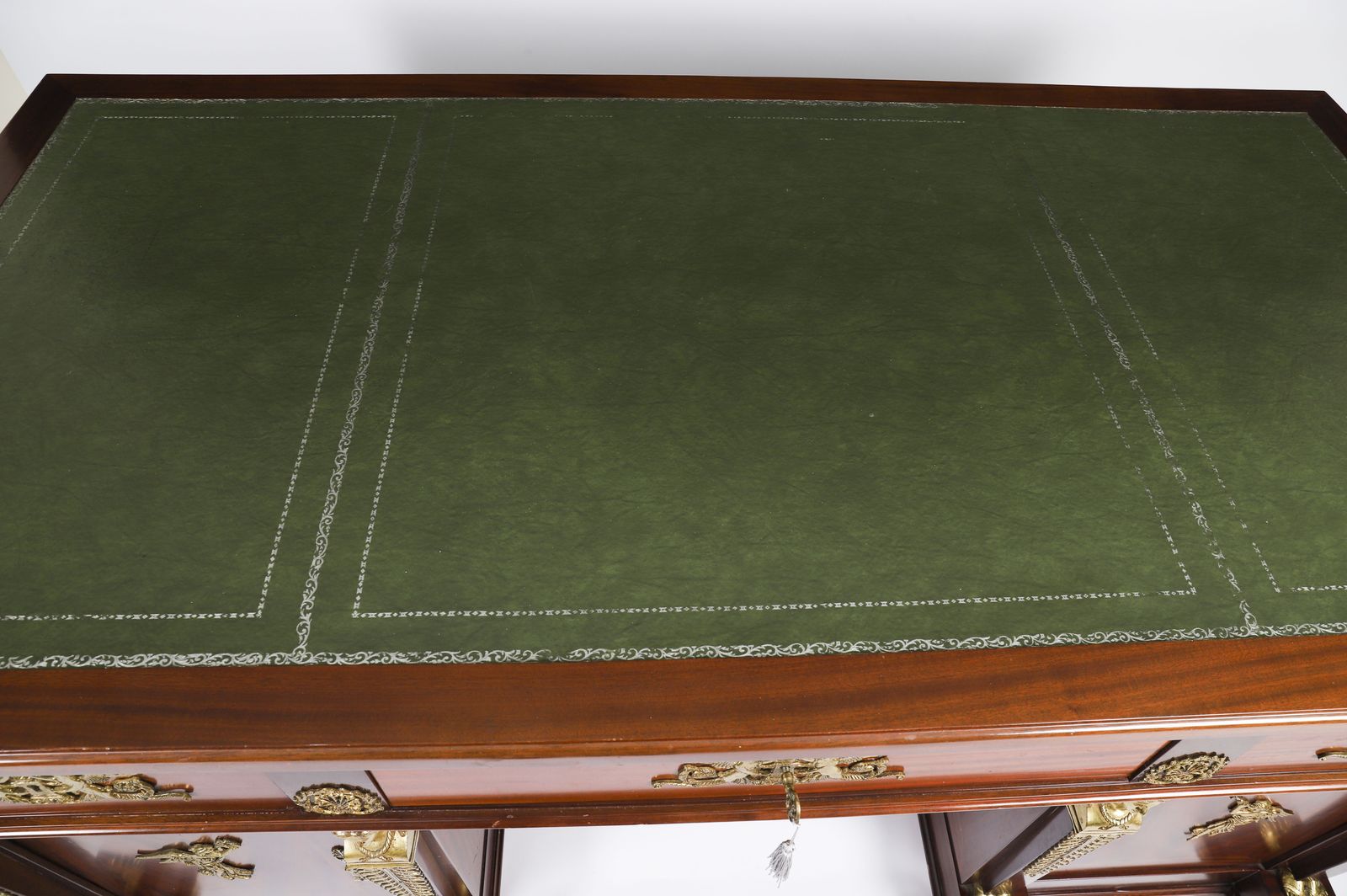 Antique French Empire Ormolu Mounted Desk 20th Century photo for sale