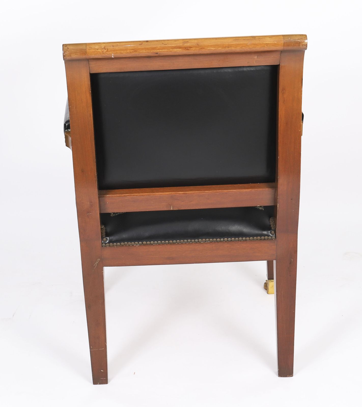 photo vintage Antique French Empire "Fauteuil Du Bureau" Office Chair 19th C