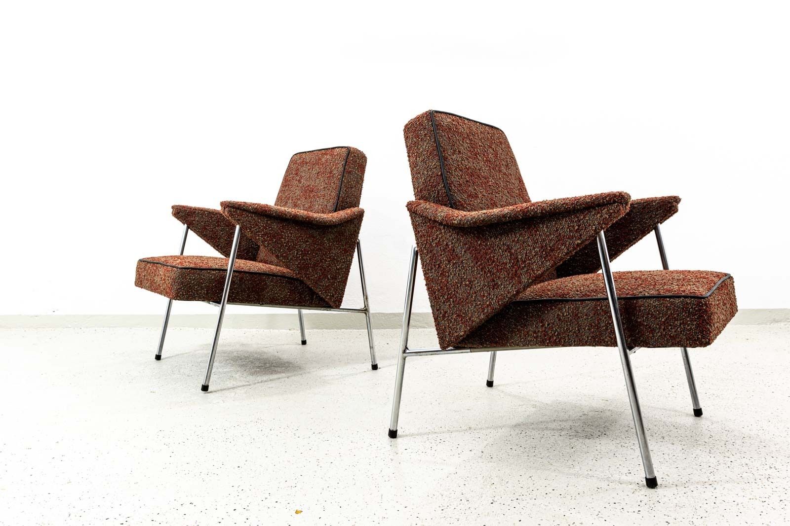 Vintage Armchairs “Bat” Poland, 1960’s, Set Of 2 photo furniture