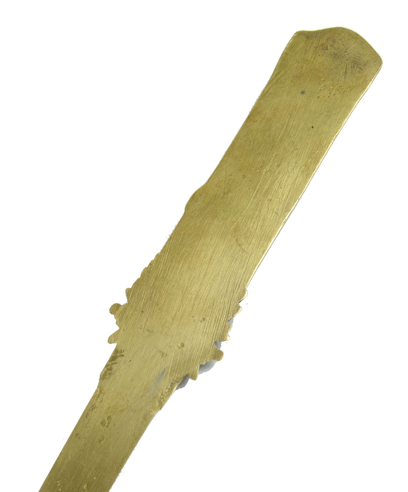 Late 19th Century French Neoclassical Gilt Bronze Letter Opener With Mercury God Motif On Handle photo buy