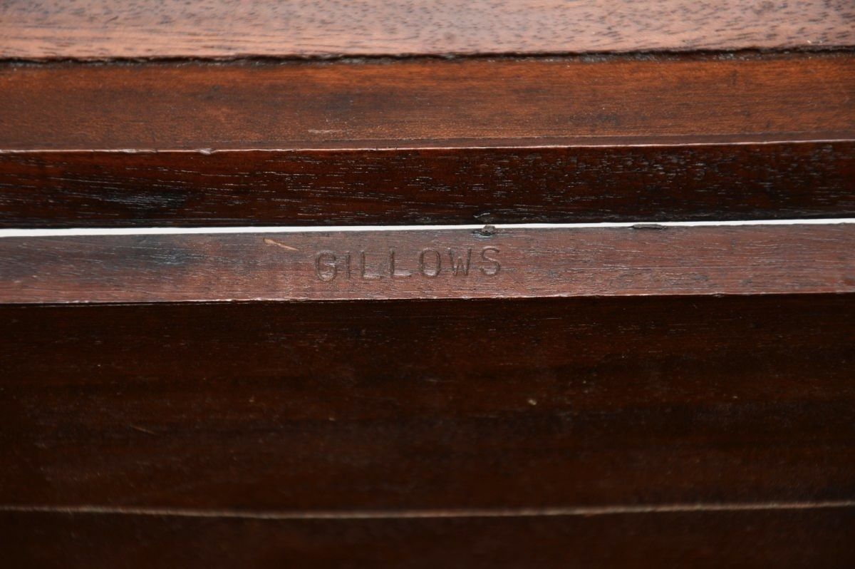 Antique Georgian Period Inlaid Mahogany Cellarette / Wine Cooler By Gillows photo vinterior
