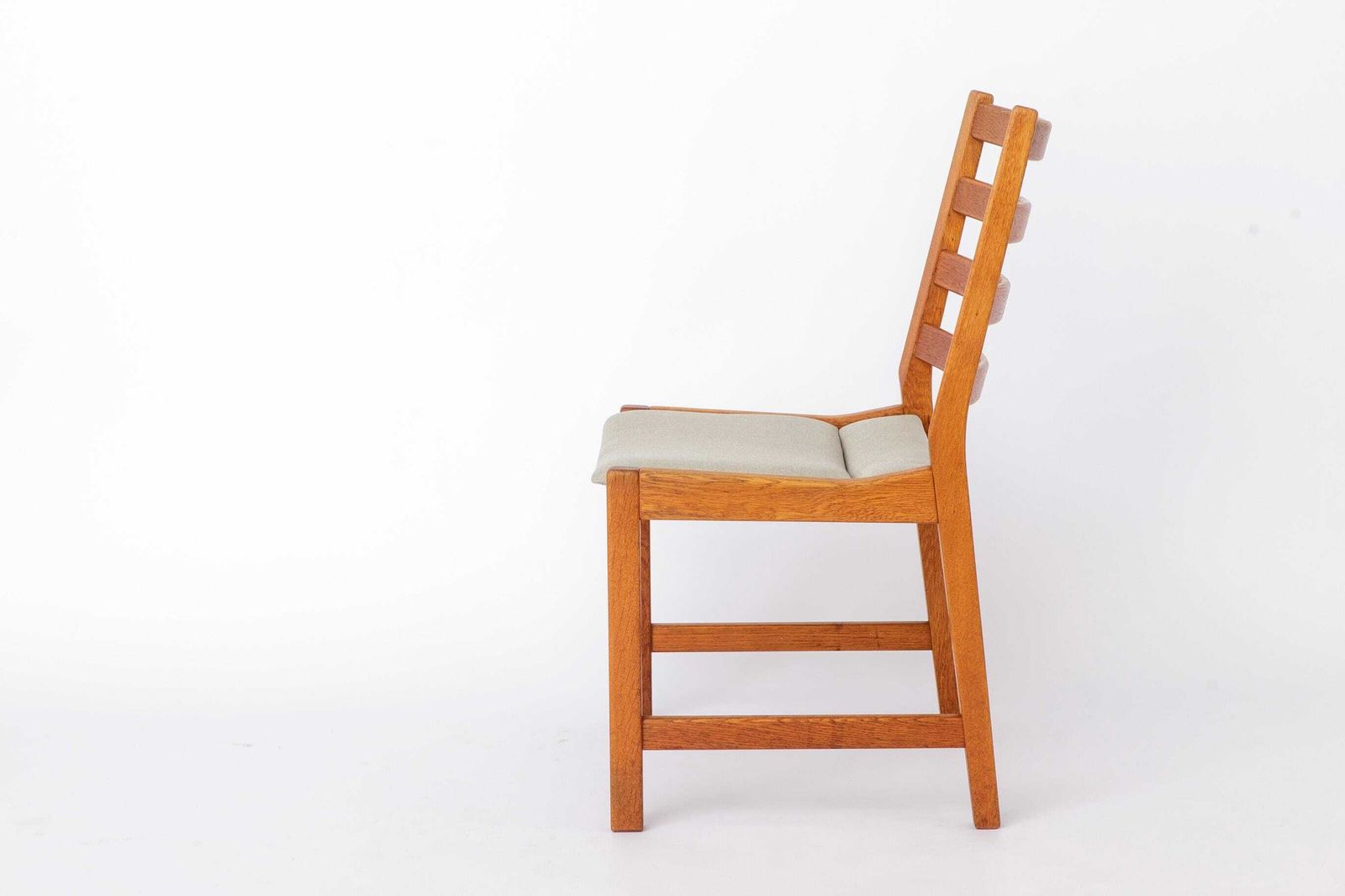 2471.0 Set Of 6 Kurt østervig Oak Dining Chairs For Kp Møbler, Danish Mid Century Chairs 1960s, Arm & Side Chairs photo
