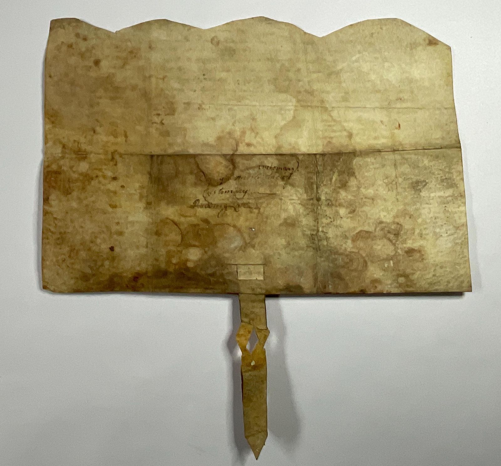 photo furniture 1565 Elizabethan Royal Court Archive: Land Charter Signed By Walter Devereux, 2nd Viscount Hereford