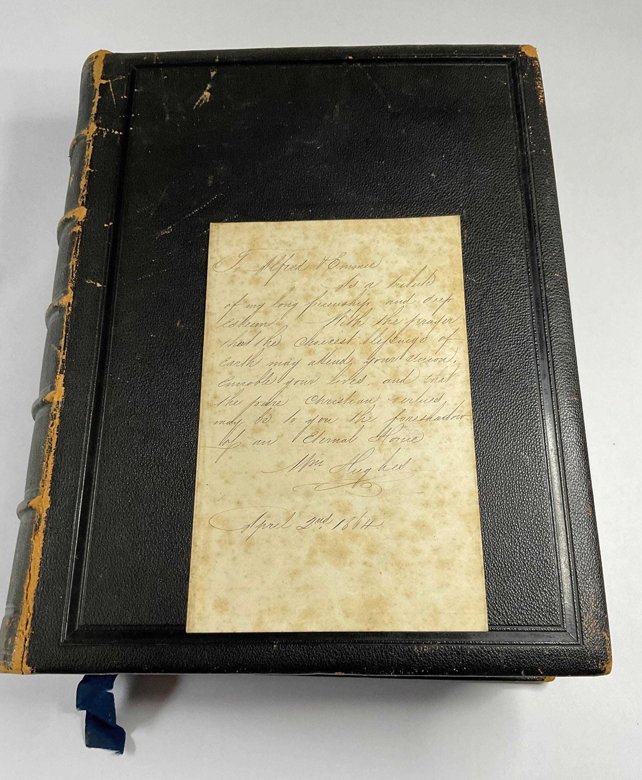 Bagster’s Comprehensive Bible – Victorian Full Leather Family Edition – C.1860