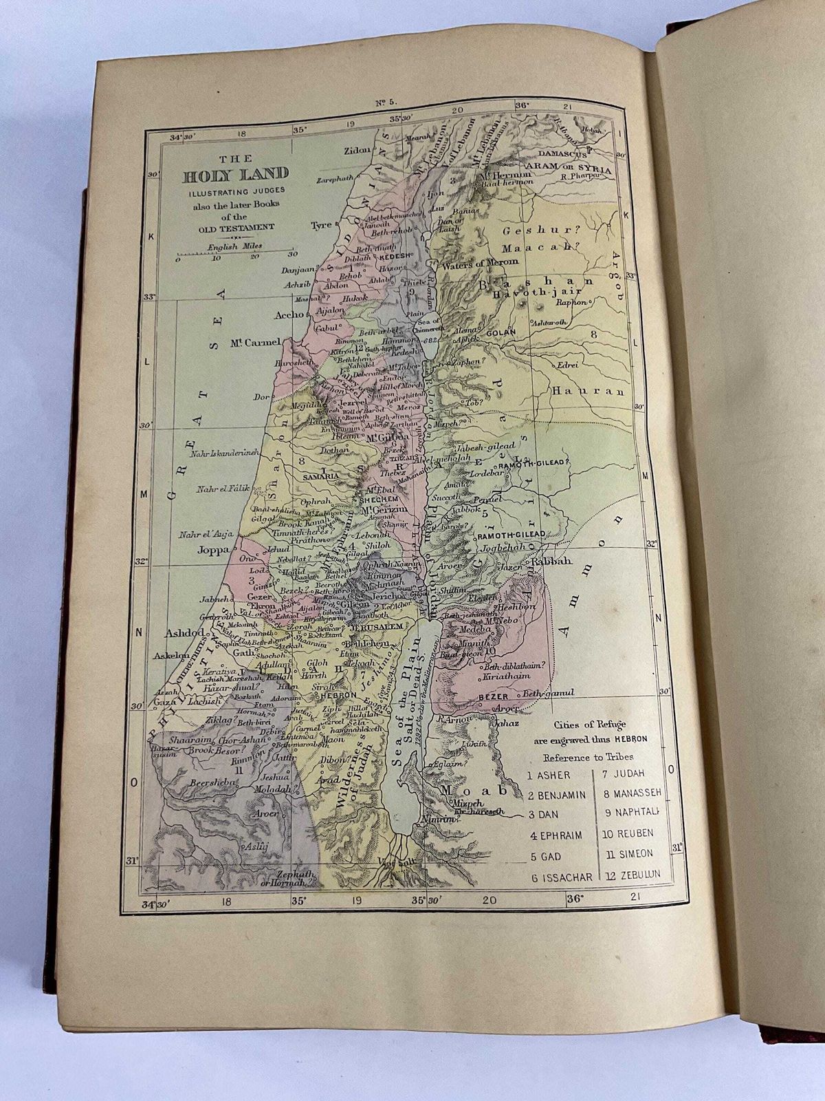 photo vintage The Harold Copping Illustrated Bible – Religious Tract Society – Full Gilt Leather – C.1915