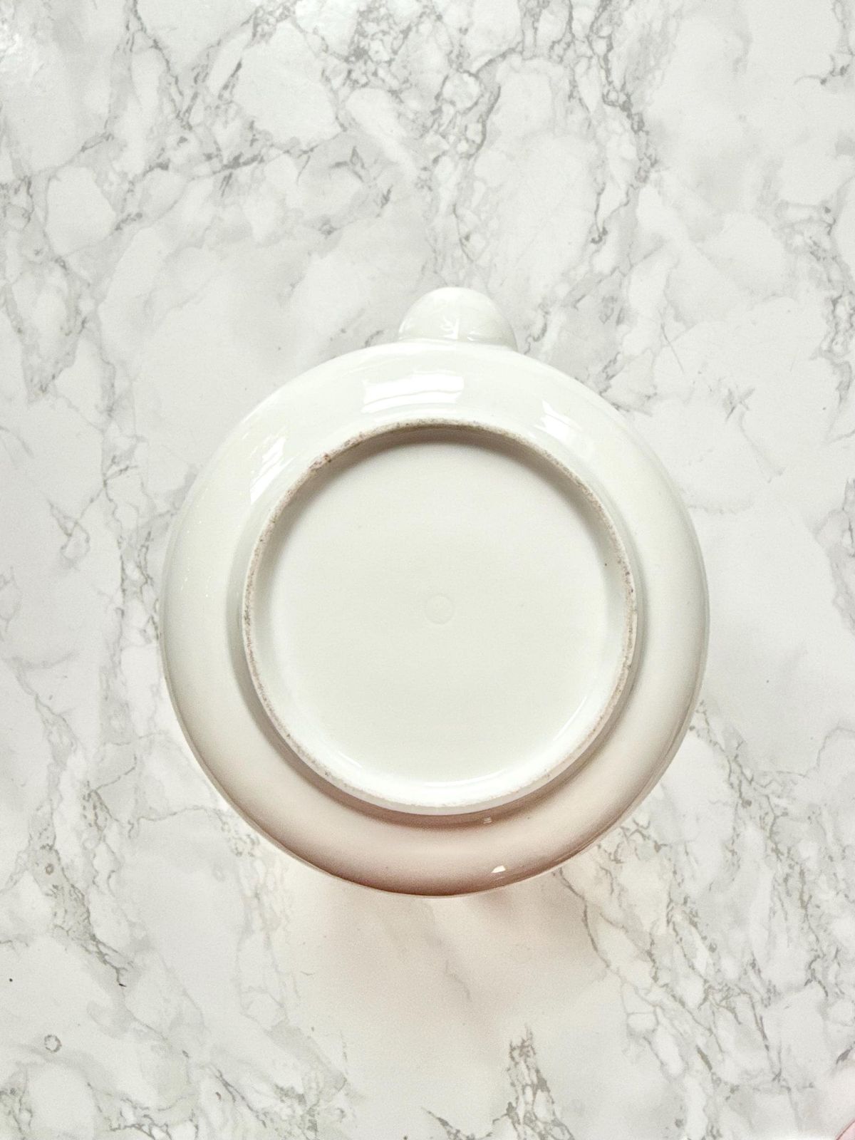 Antique 1830 French Bourbon Romantic Restauration Era Large Tea Or Coffee Pot Pourer White Plain Porcelain Of Paris Lion Head Spout photo vinterior