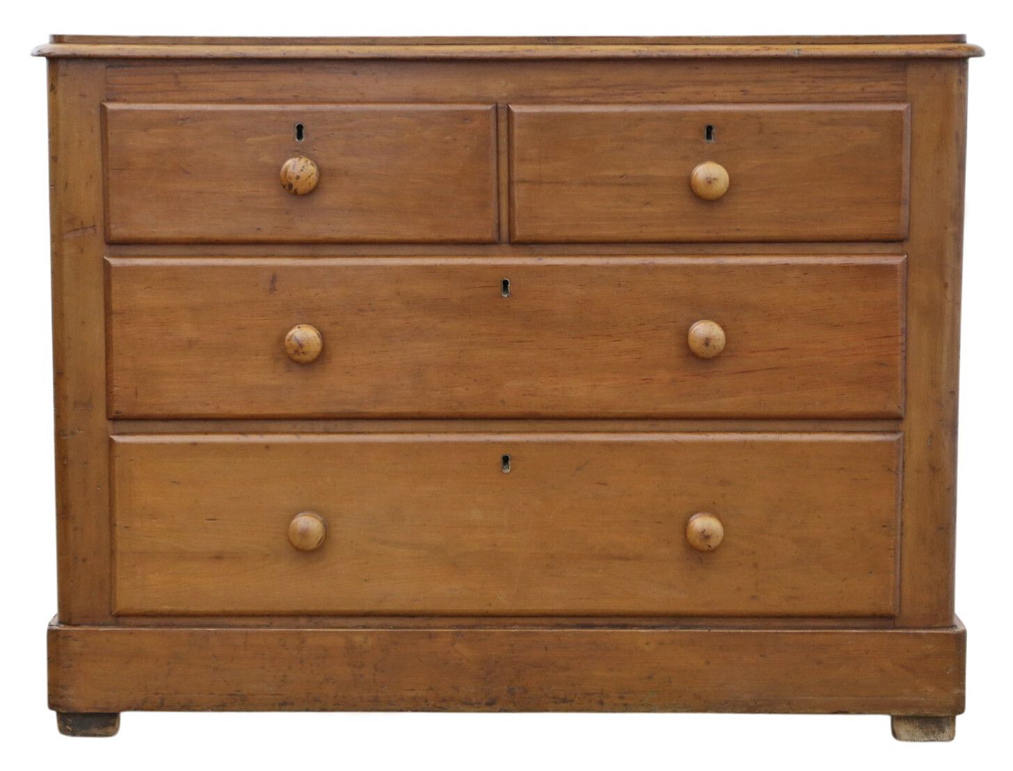 Antique Victorian 19th Century Pine Chest Of Drawers – Quality photo for sale
