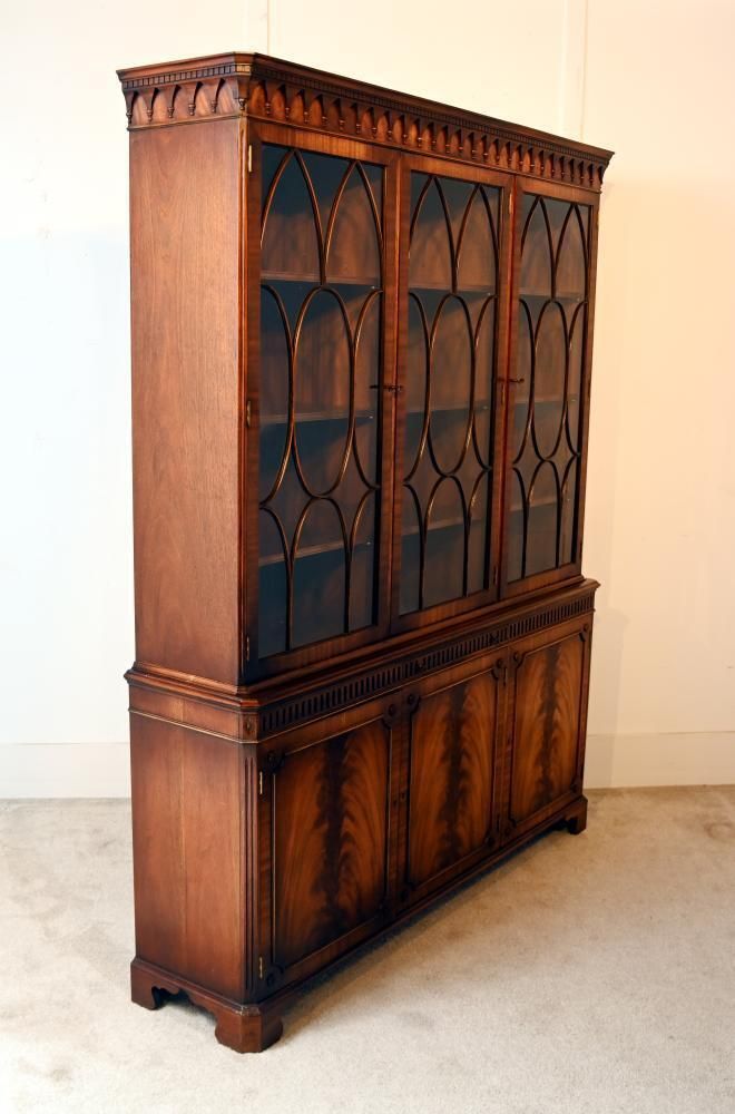 photo buy Georgian Revival Bookcase Mahogany By Bevan And Funnell 1910