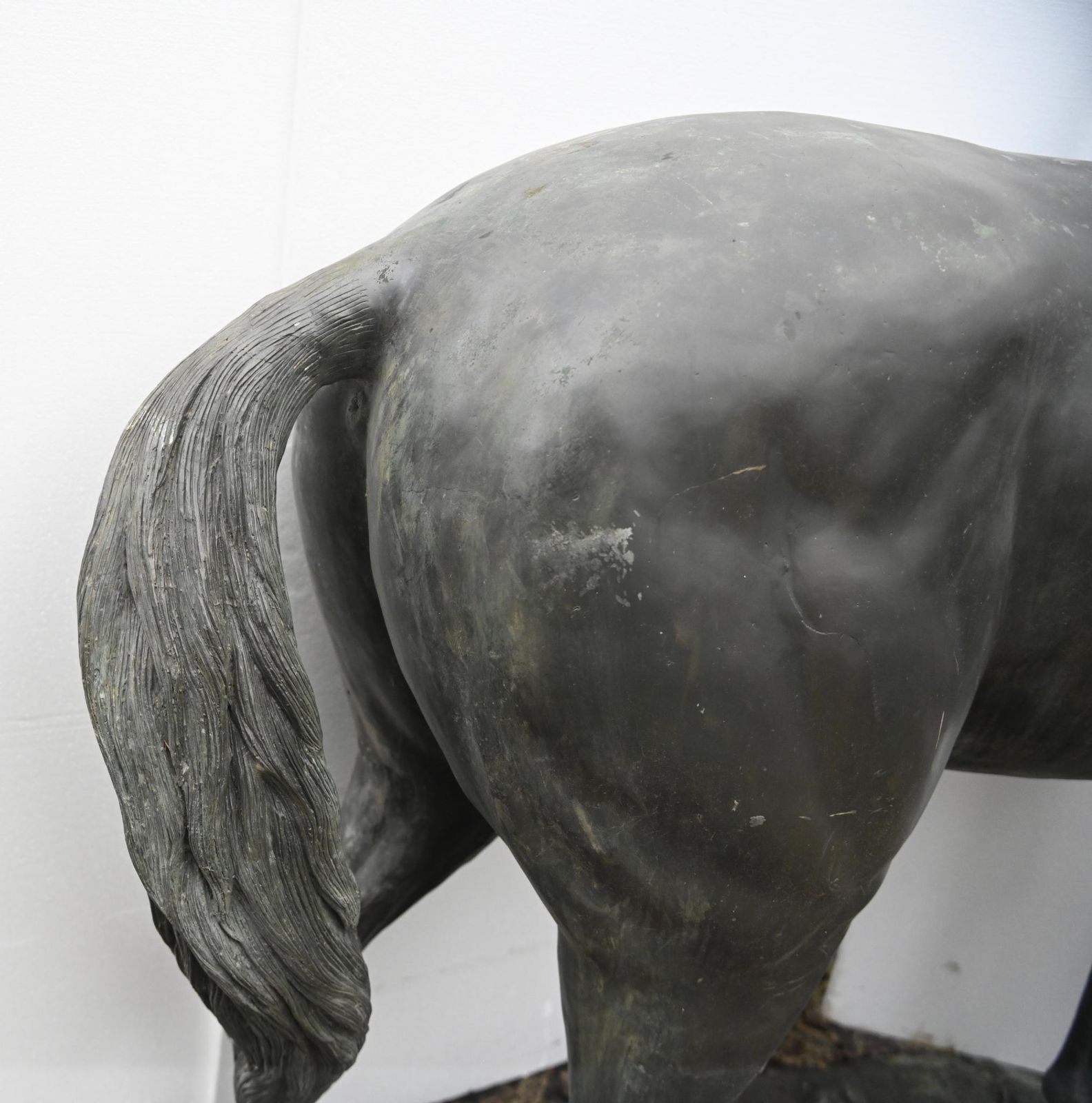 8500.0 Lifesize Bronze Horse Statue Garden Equestrian Sculpture photo