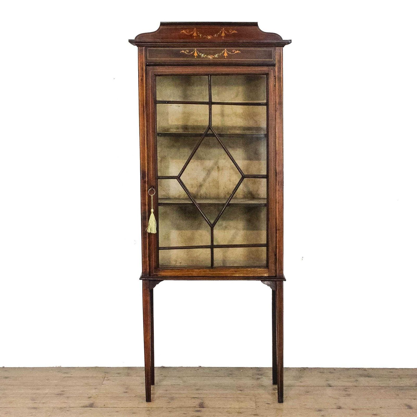 Antique Edwardian Display Cabinet | Antiques | Antique Cabinet | Antique Storage | Display Cabinet (M 6758)