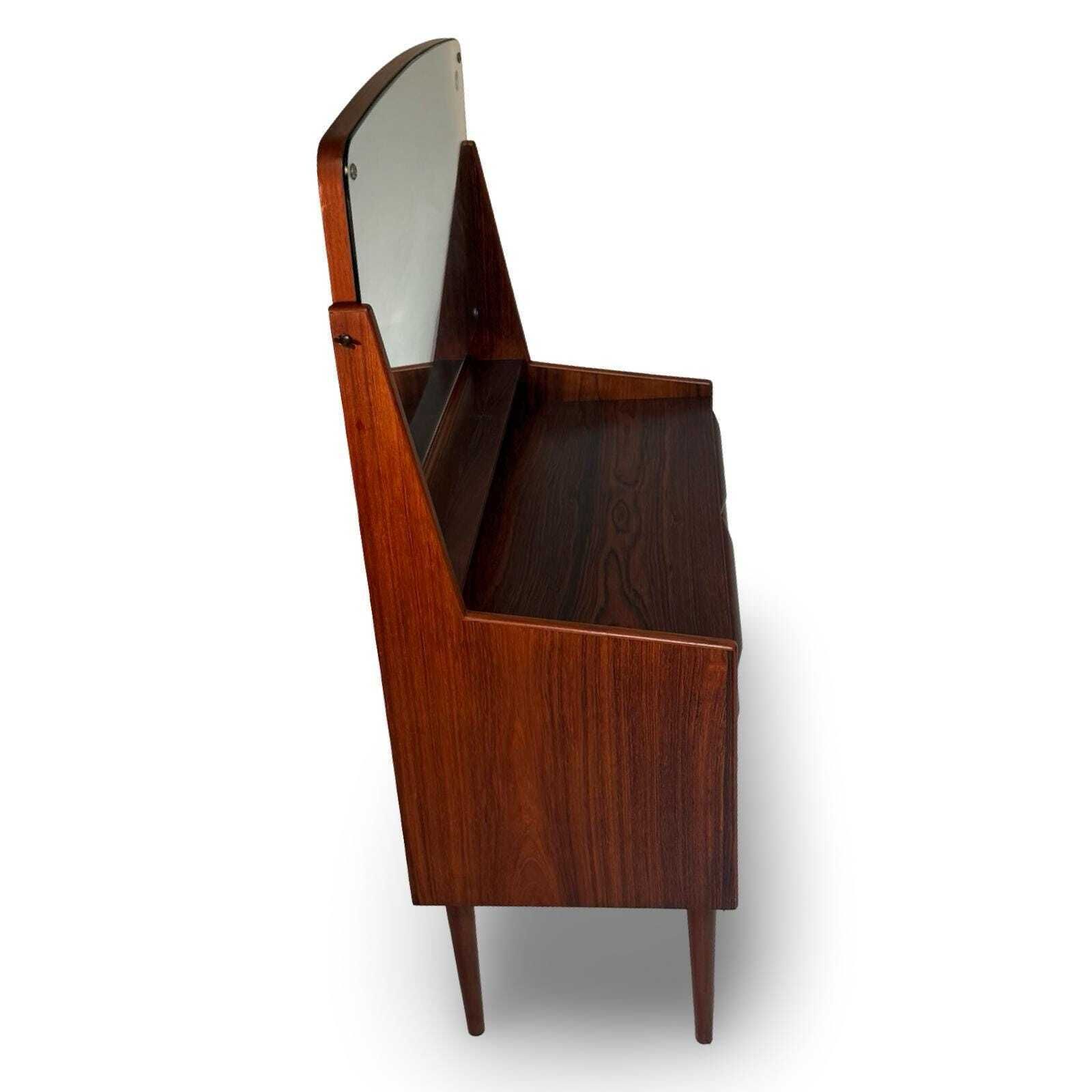 Approx. 1960's   Walnut Veneer   Vanity / Make Up Stand   Tibergaard   Danish Design (Marked) photo for sale