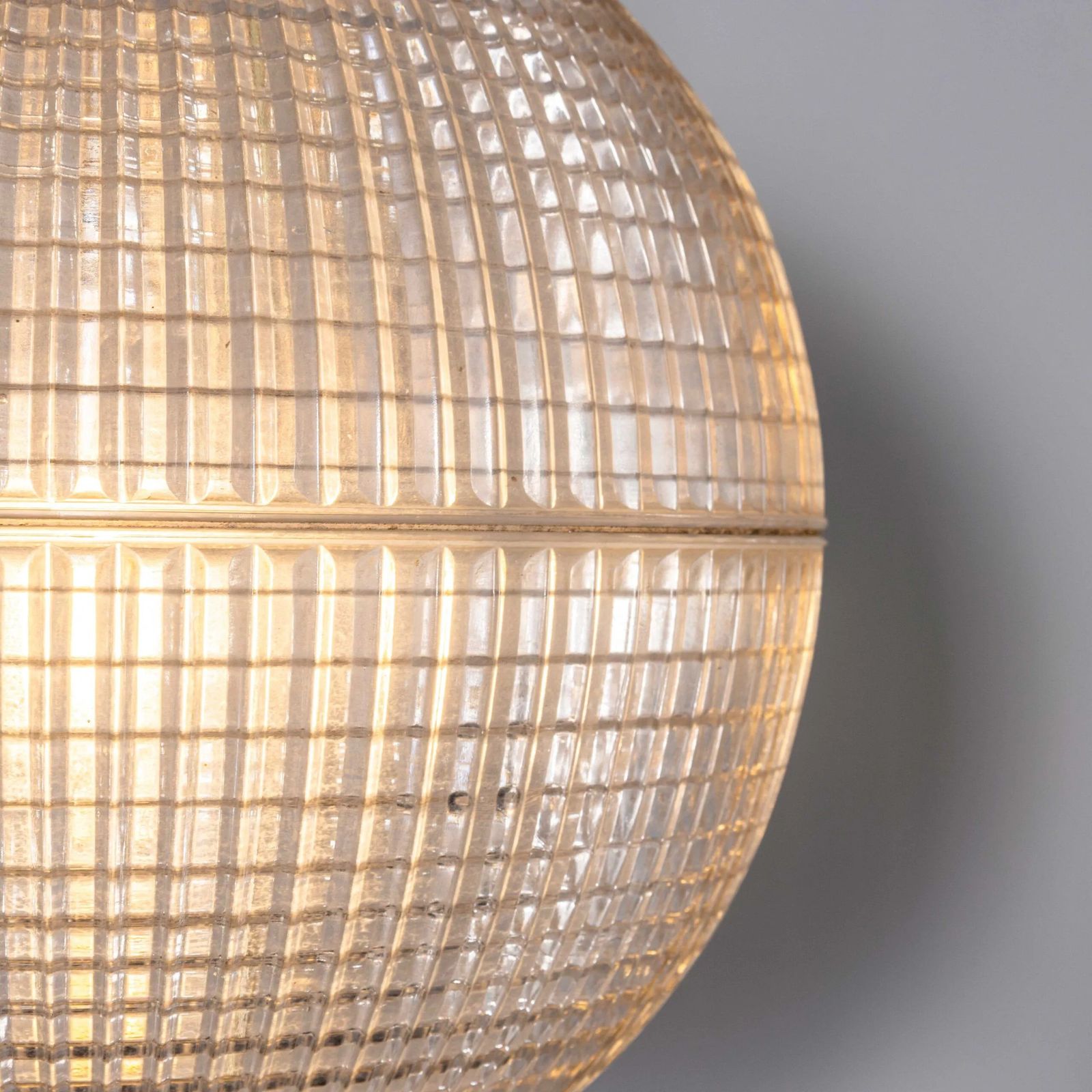 photo furniture 1960’s Original Holophane Parisian Glass Globe Lamps – Very Large 18 Inch